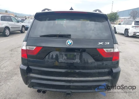 2007 BMW X3 3.0Si z USA, uszkodzony, nr VIN WBXPC93487WF14846